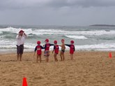 Our u6 Nippers on Australia Day